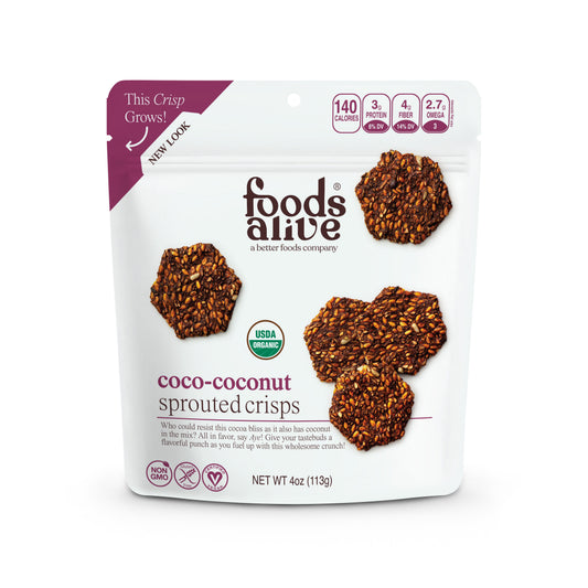 Crisp Crackers, Coco-Coconut, Organic