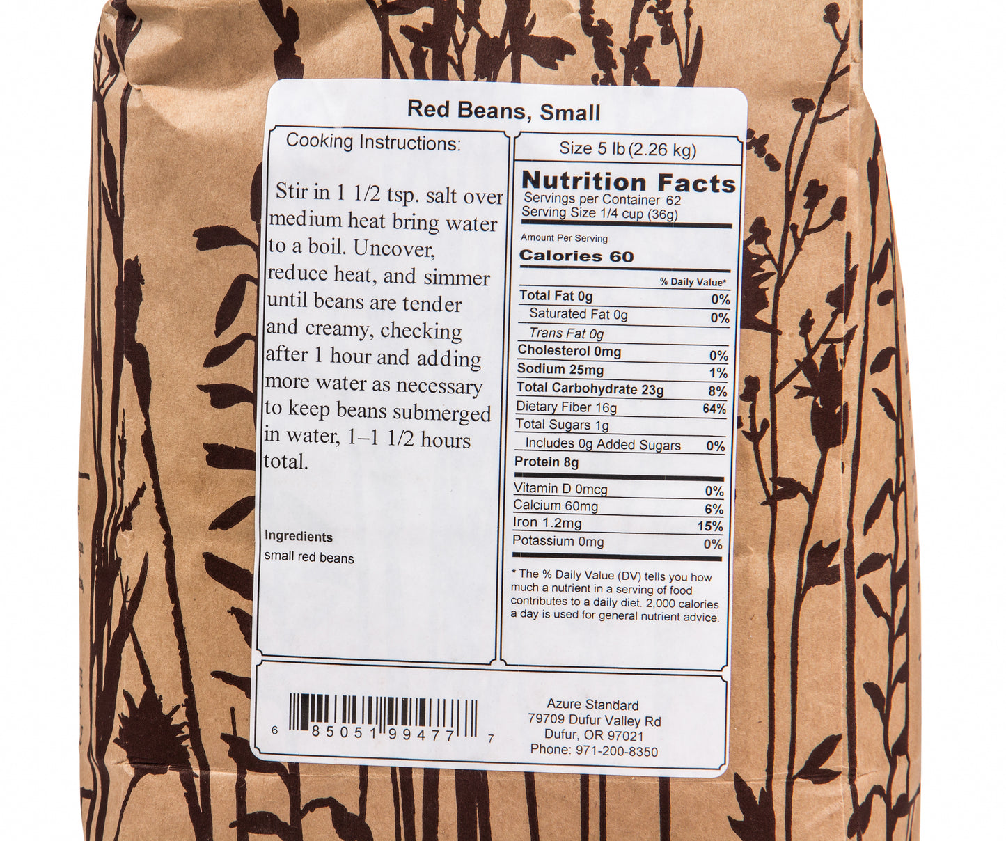 Red Beans, Small