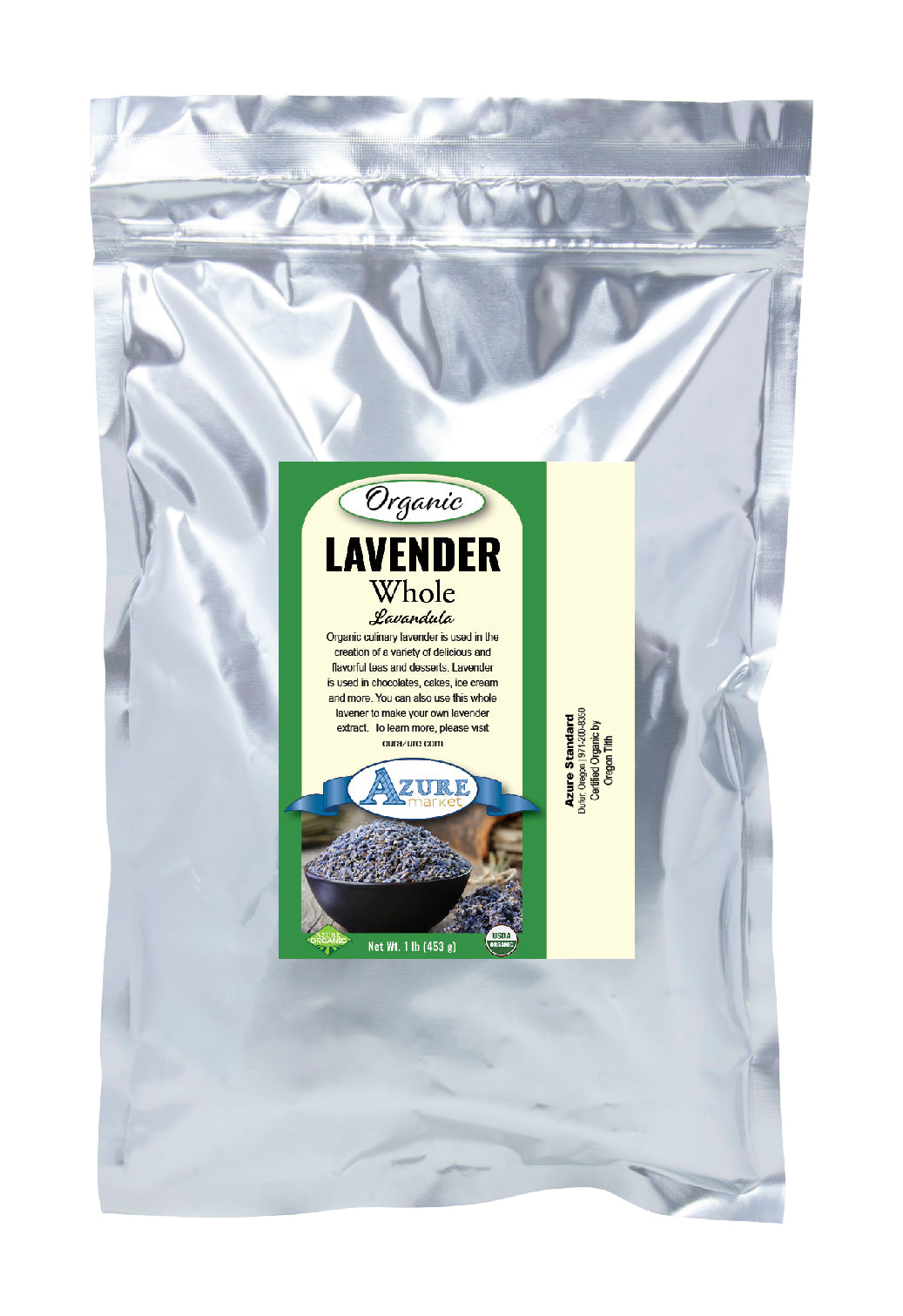 Lavender Whole, Organic