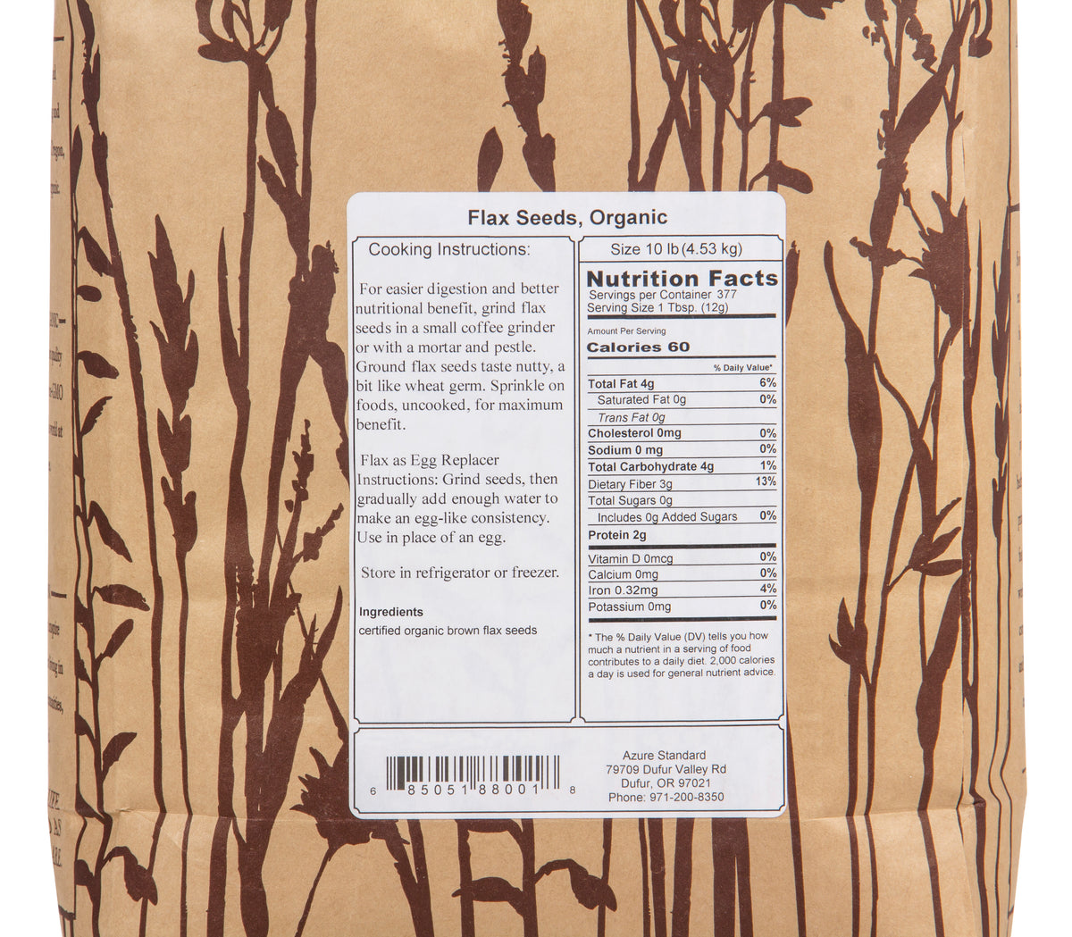 Flax Seeds, Organic