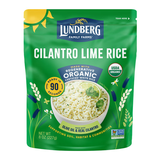 Cilantro Lime Rice, White, Ready to Heat, Organic