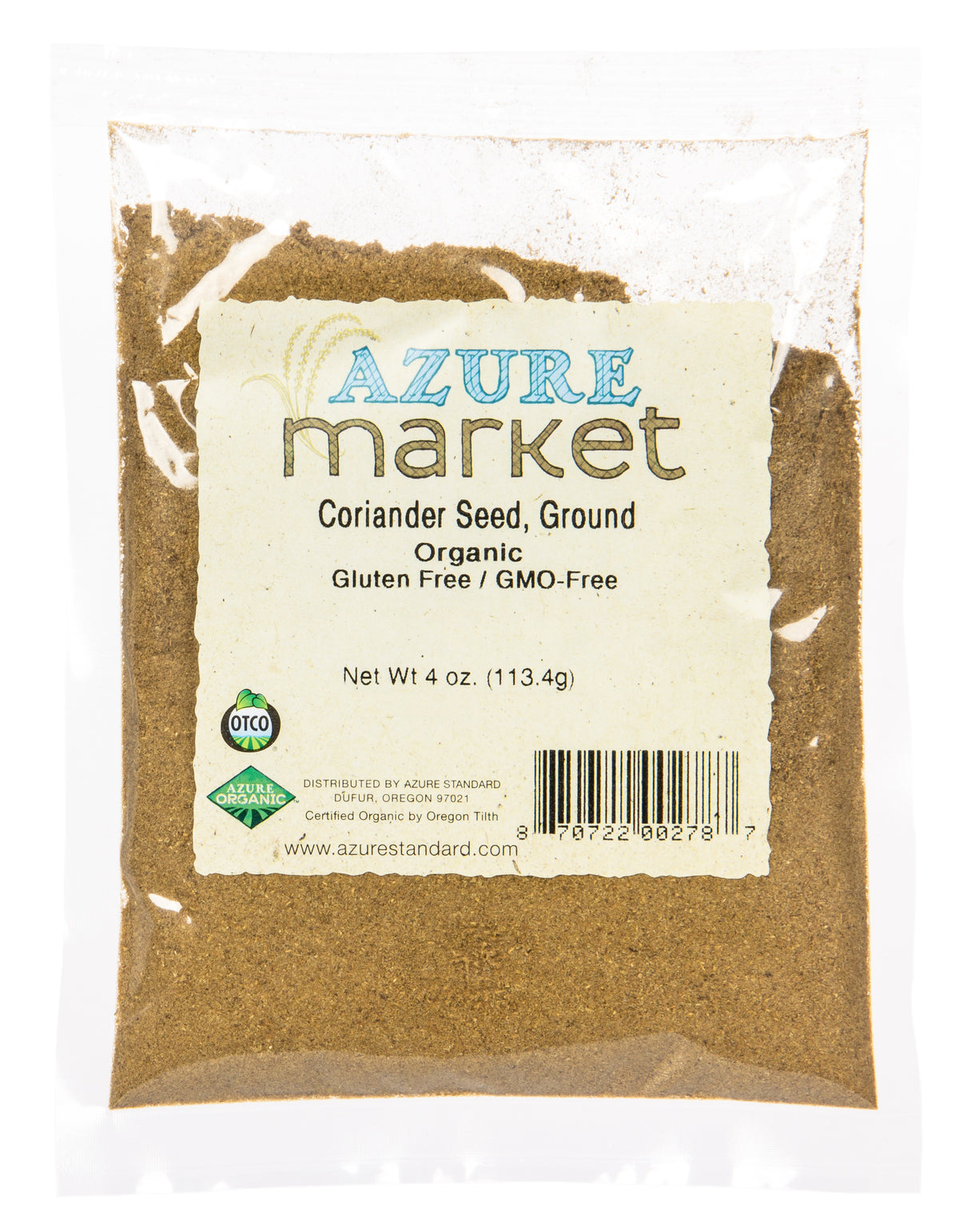 Coriander Seed, Ground, Organic
