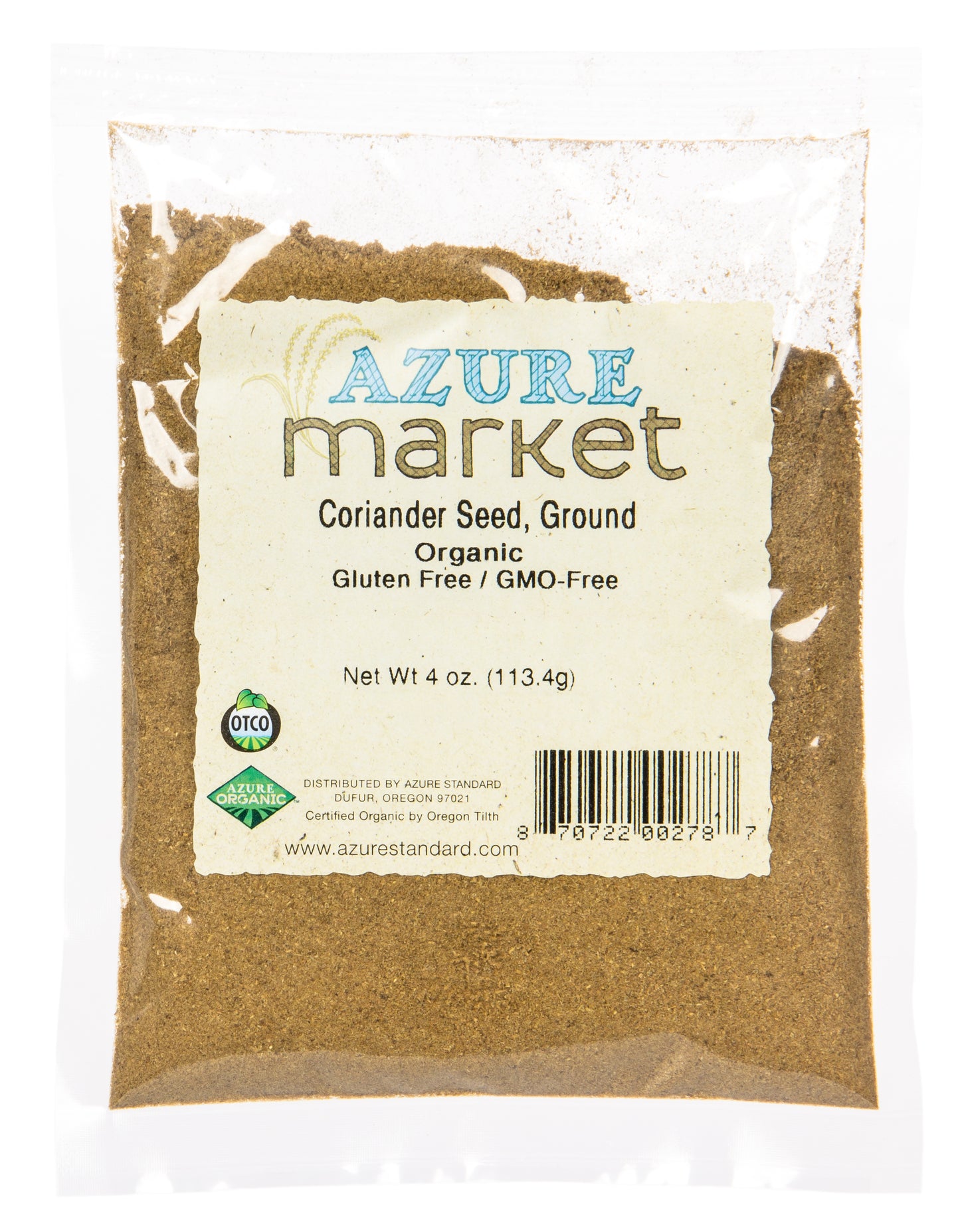 Coriander Seed, Ground, Organic