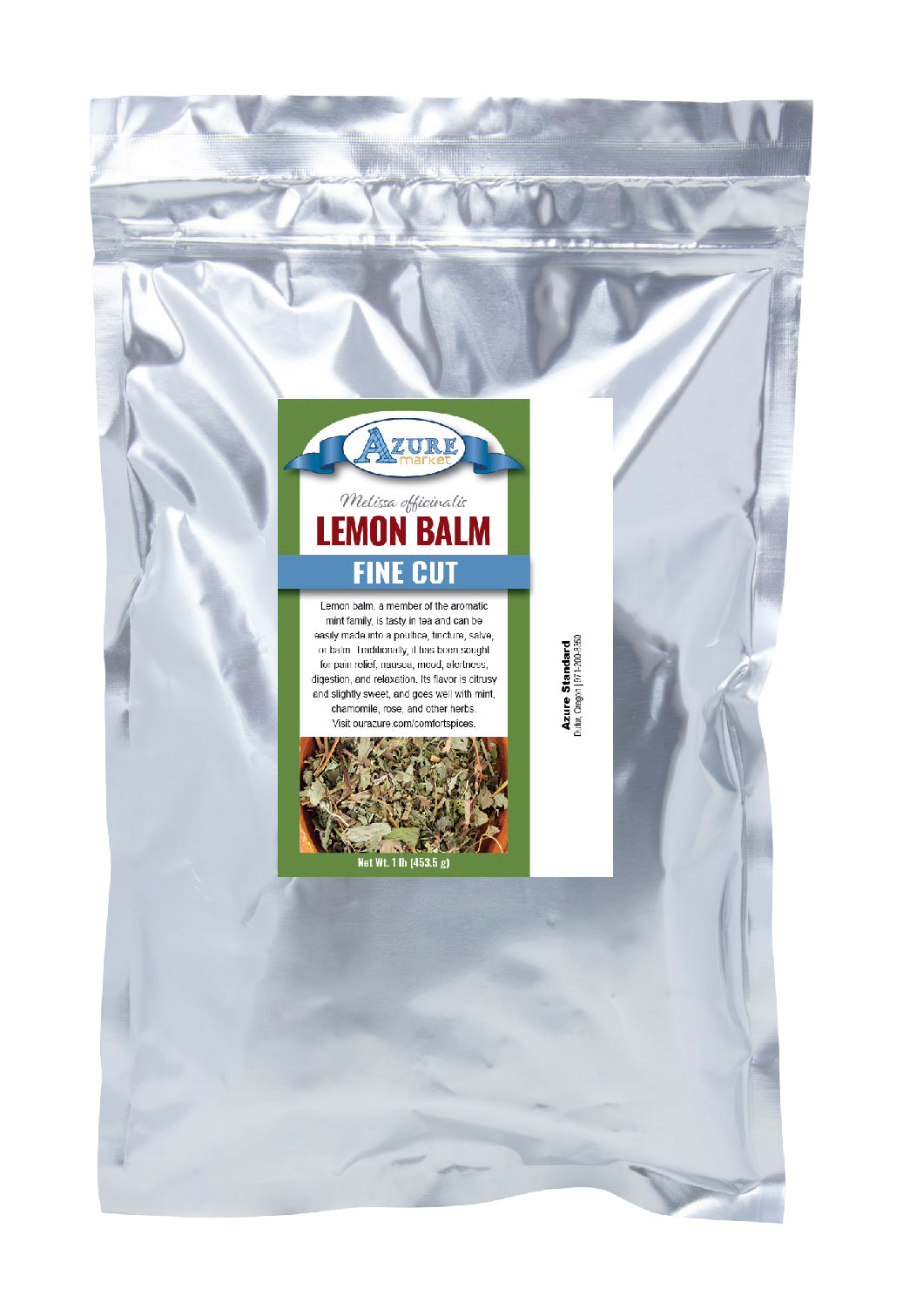 Lemon Balm, Fine Cut