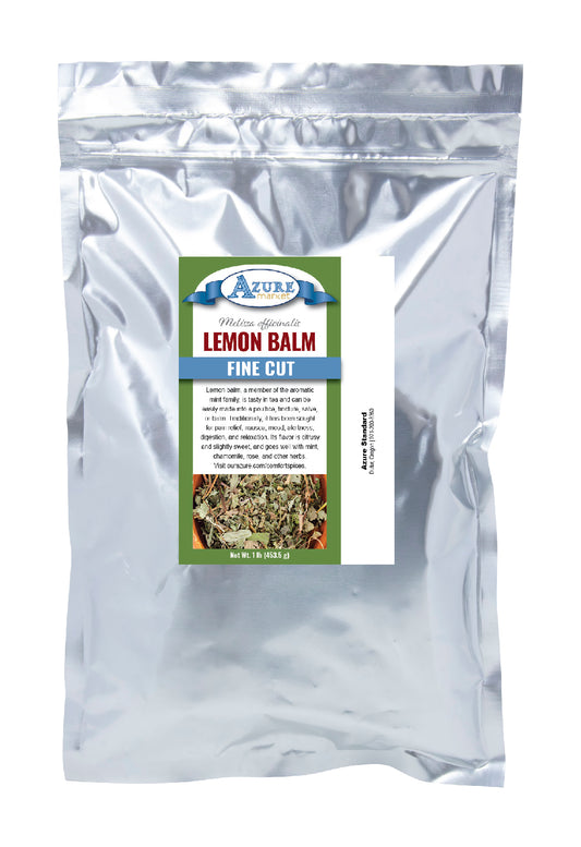 Lemon Balm, Fine Cut
