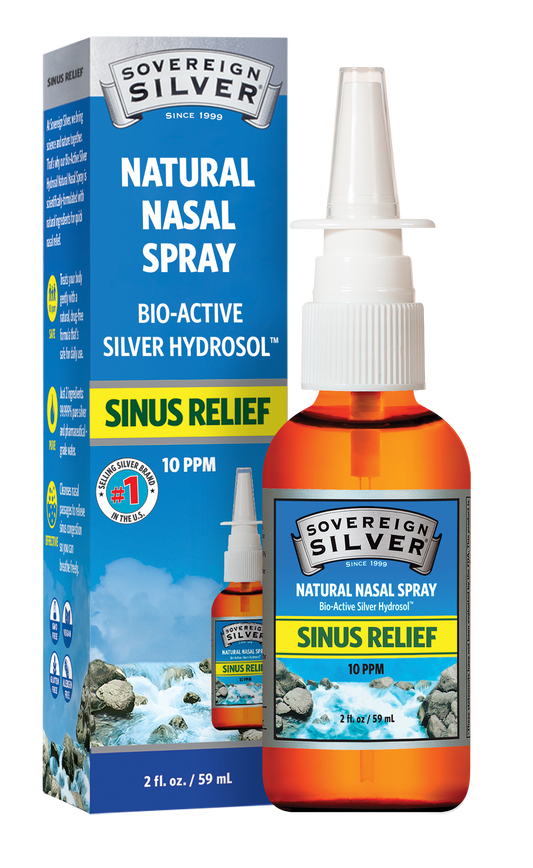 Natural Nasal Spray, Sinus Relief