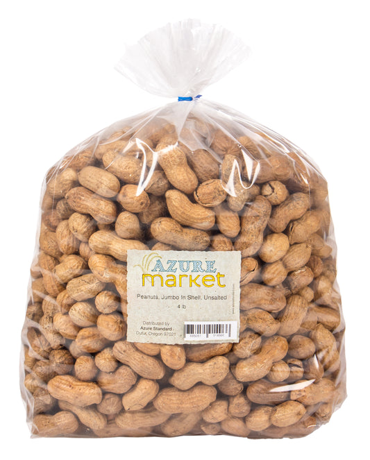Peanuts, Jumbo In Shell, Unsalted