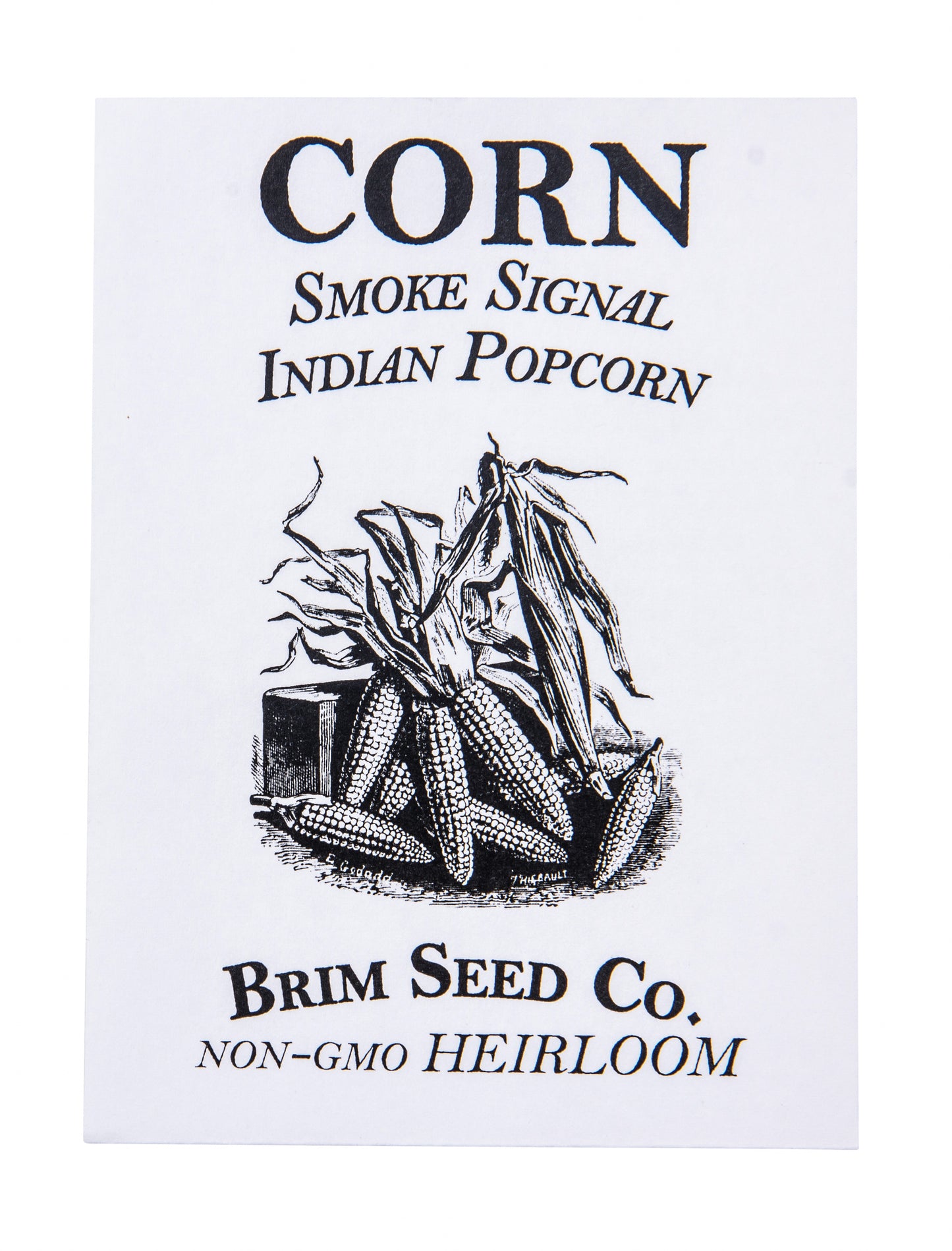 Corn, Smoke Signal Indian Popcorn Heirloom Seed