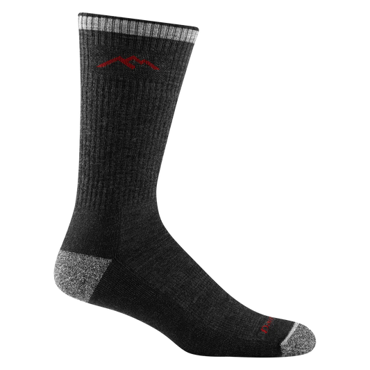 Hiker Boot Sock, Merino Wool, Midweight with Cushion, Black