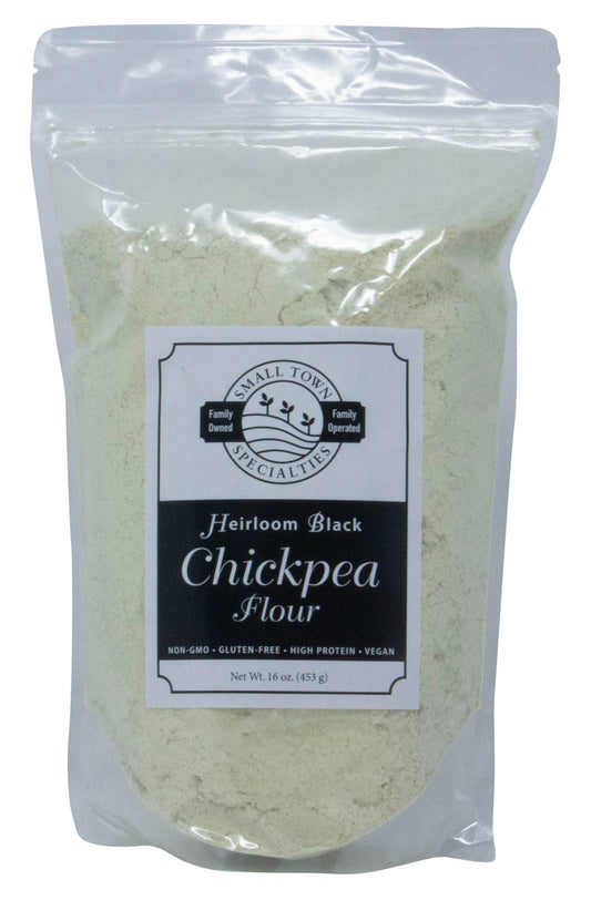 Black Chickpea Flour, Heirloom