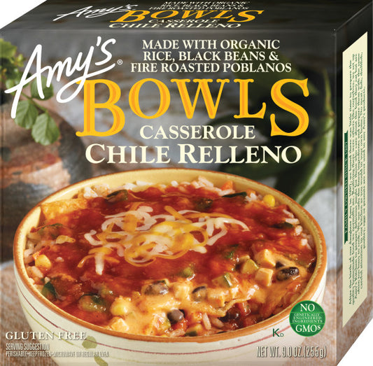 Chile Relleno Casserole, Bake Bowl, GF, Frozen