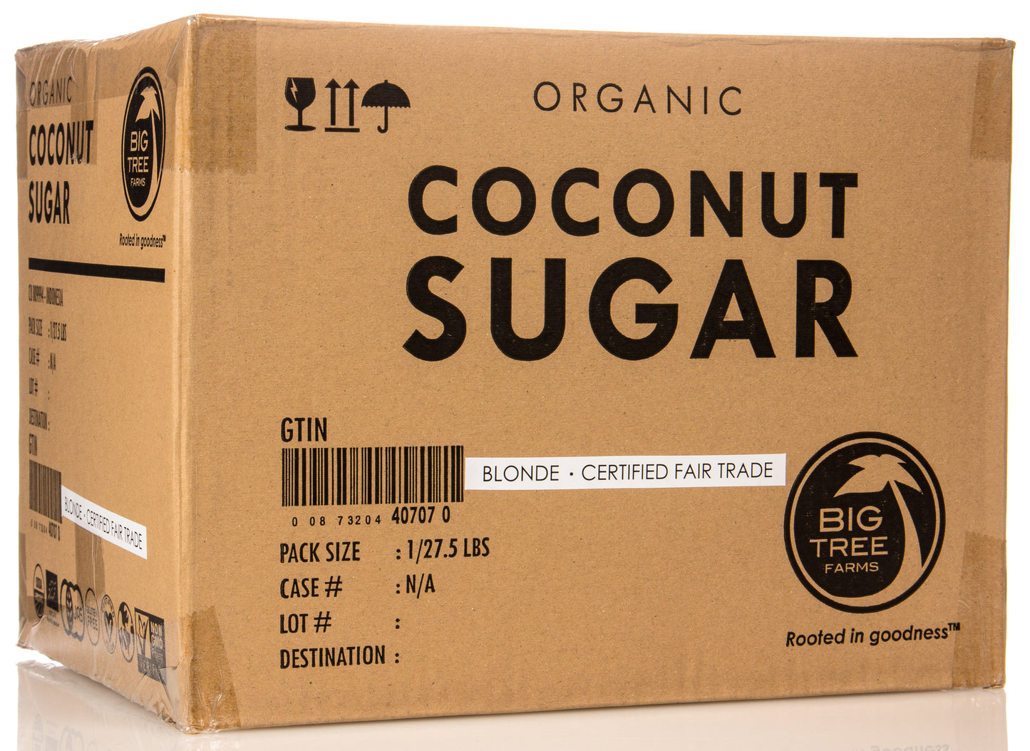 Coconut Sugar Crystals, Organic