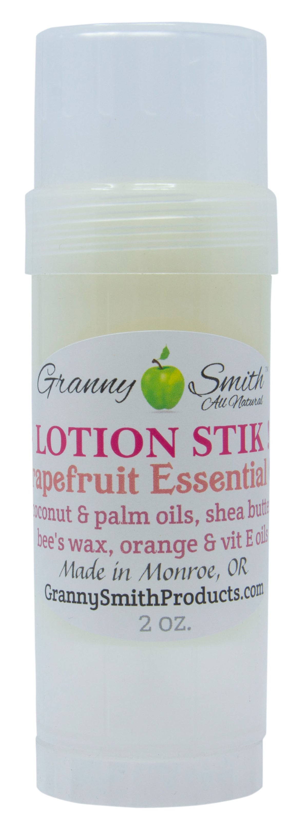 Lotion Stick, Grapefruit, All Natural