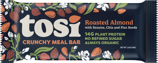 Crunchy Meal Bar, Roasted Almond, Organic