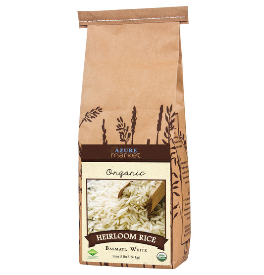 Rice, Heirloom Basmati White, Organic