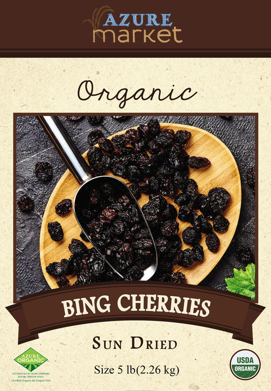 Cherries, Bing, Sun Dried, Organic