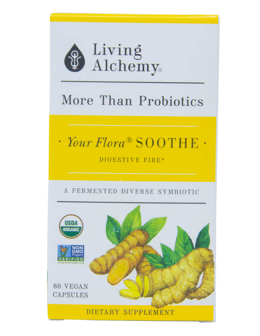 Probiotic, Your Flora SOOTHE, Digestive Fire