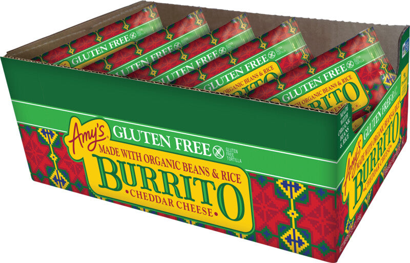 Bean & Cheese Burrito, Gluten Free, Frozen
