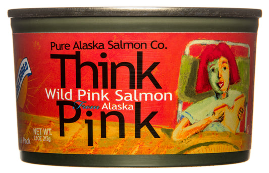 Think Pink, Wild Pink Salmon, No Salt Added