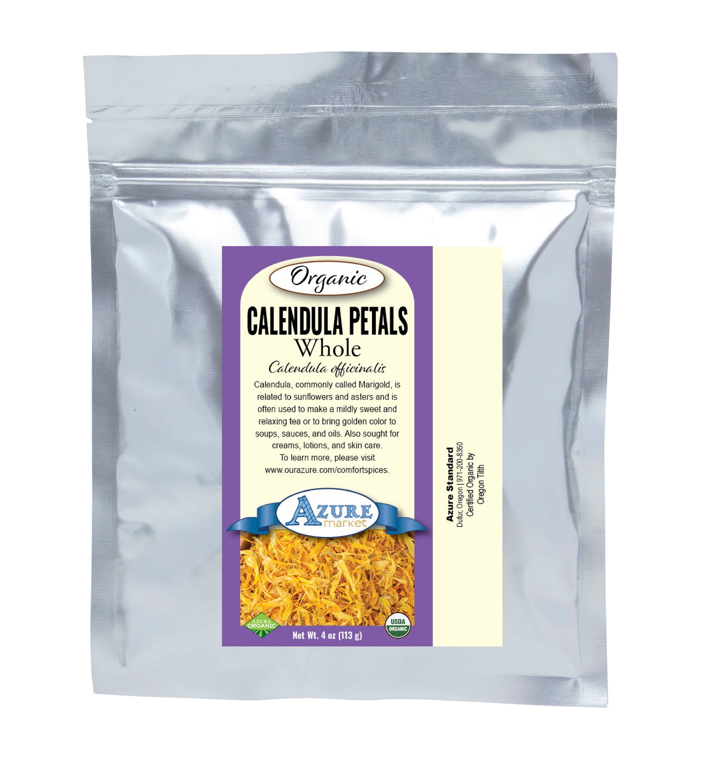 Calendula Petals, Whole, Organic