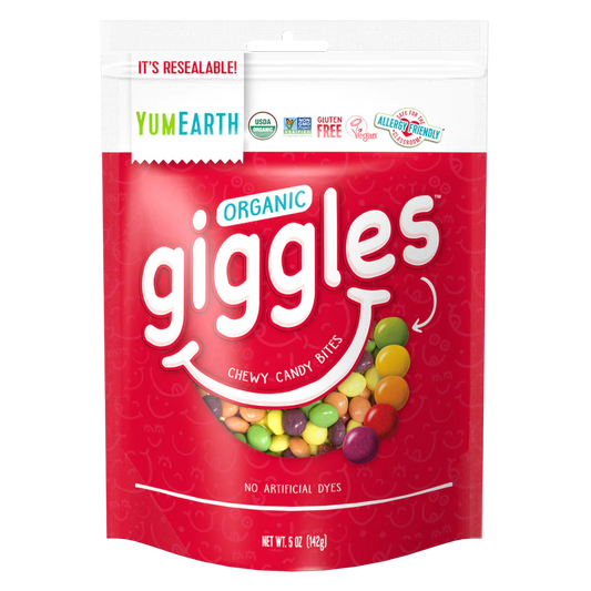 Chewy Candy Bites, Giggles, Organic