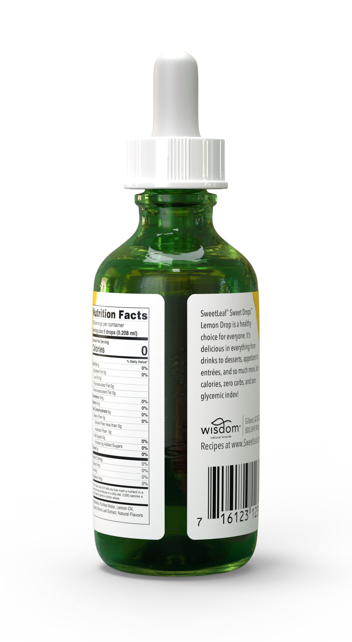 Stevia Clear Liquid, Lemon Drop