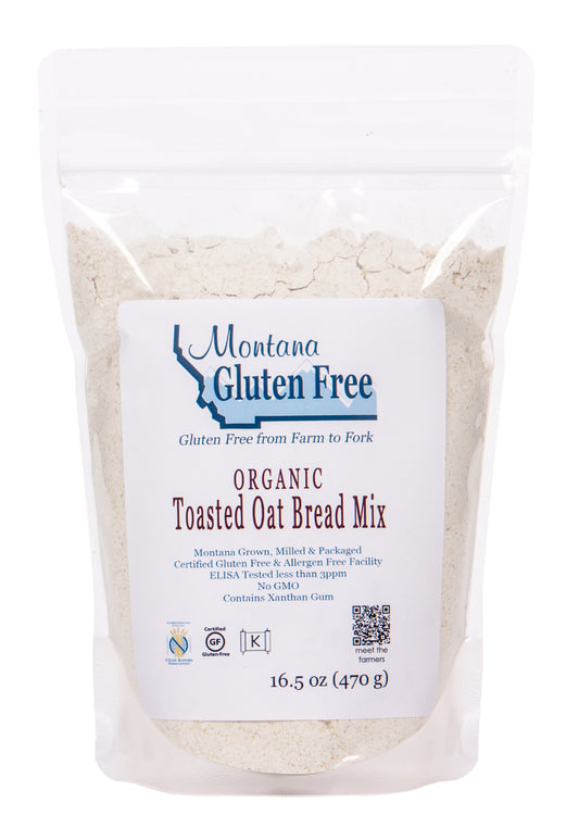 Bread Mix, Toasted Oat, GF, Organic