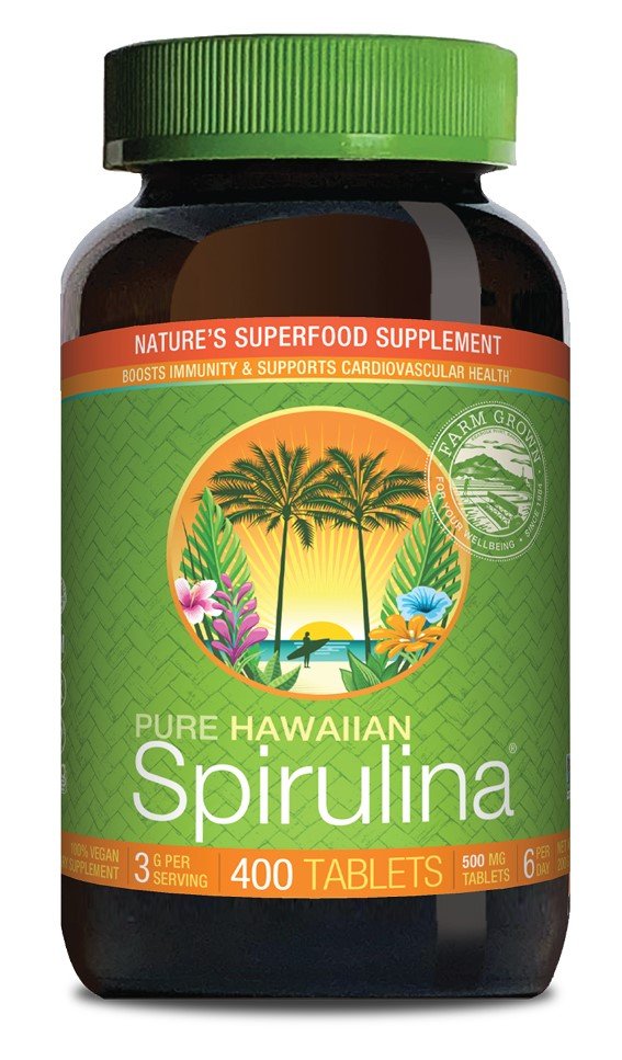Spirulina, Pure Hawaiian Pacifica, 500mg