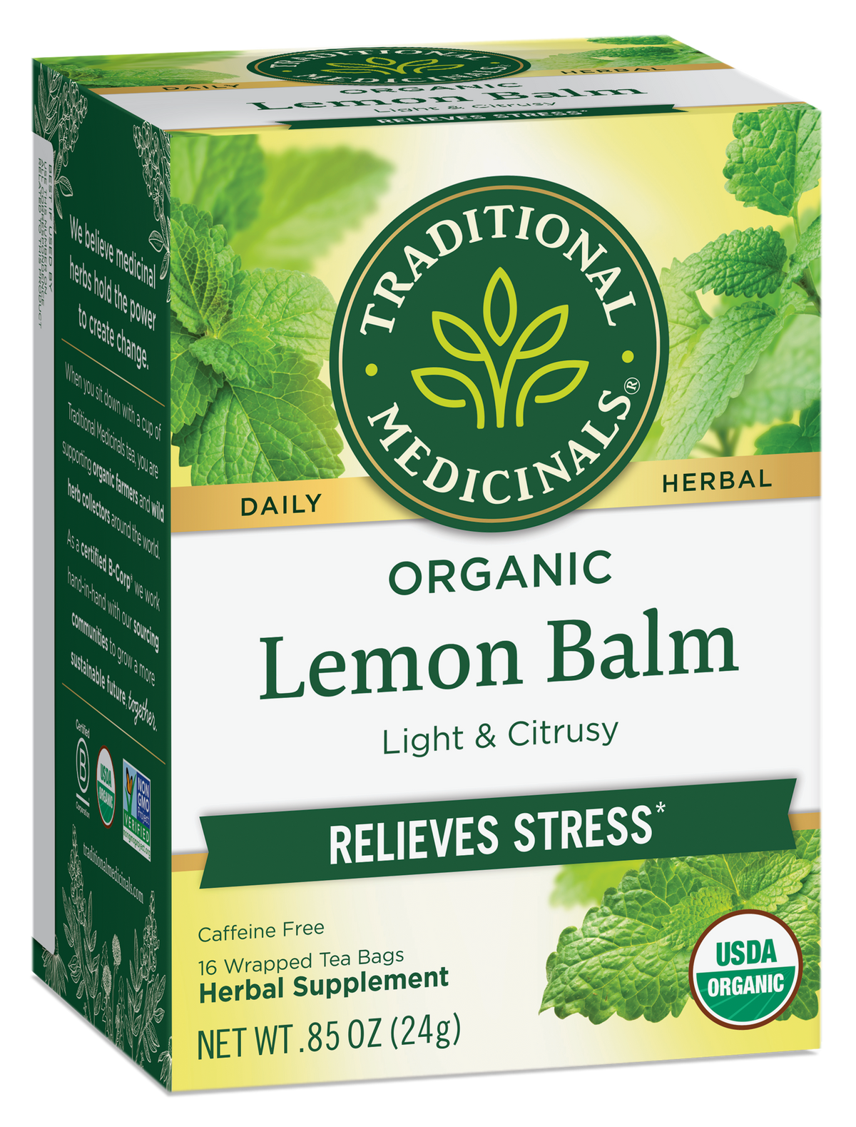 Lemon Balm Tea, Organic