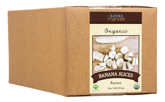 Banana, Sliced, Frozen, Organic