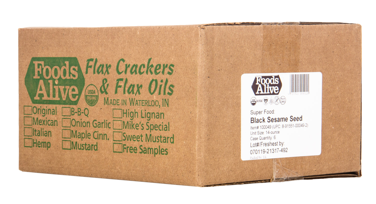 Black Sesame Seeds, Organic