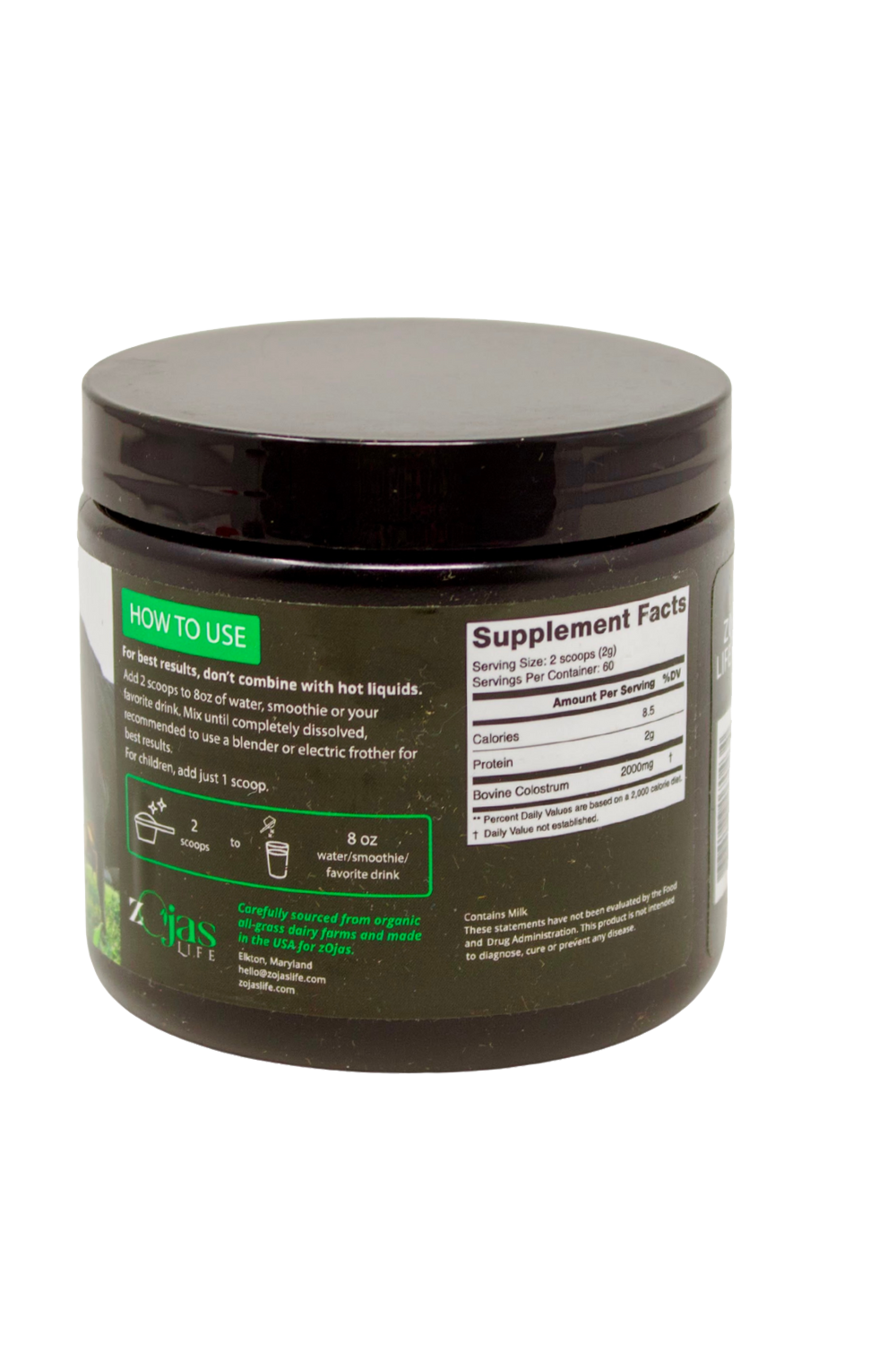 Colostrum Powder, 60 Day supply