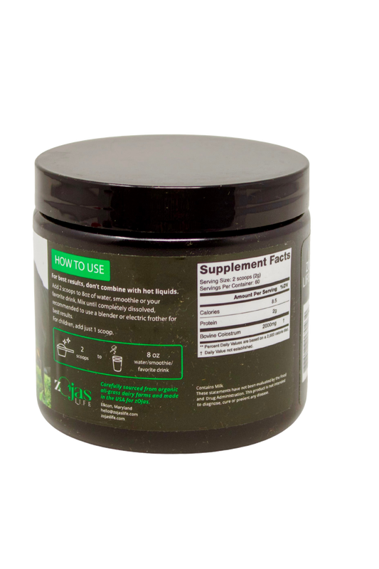 Colostrum Powder, 60 Day supply