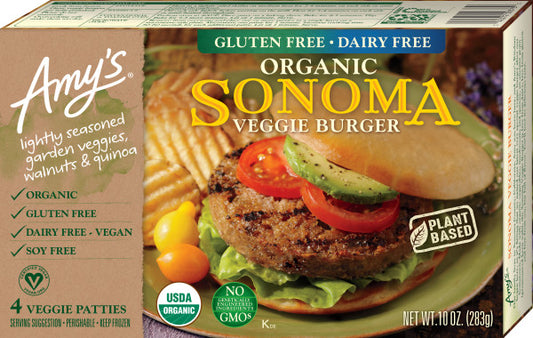 Sonoma Veggie Burger, Frozen