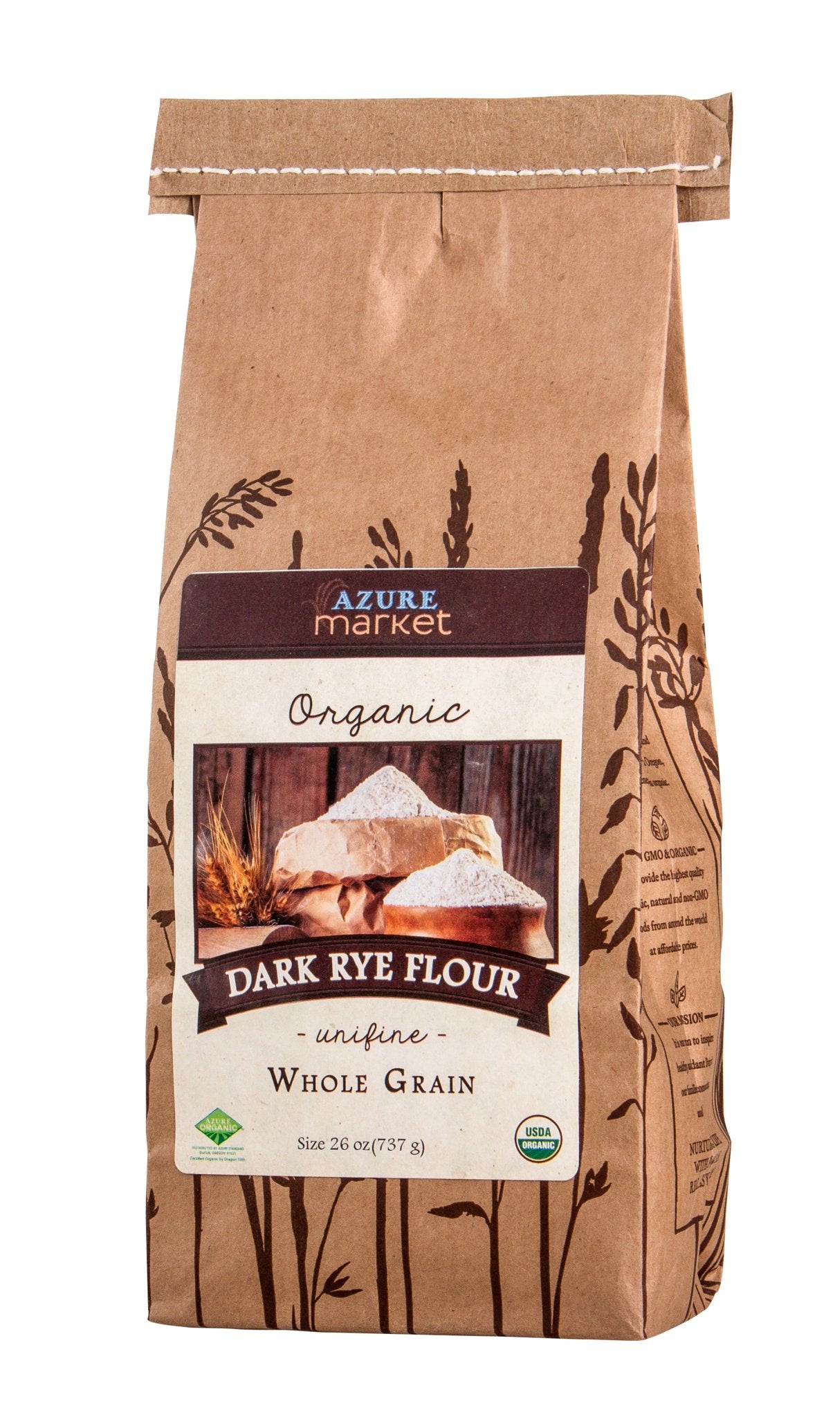 Dark Rye Flour (Unifine), Organic