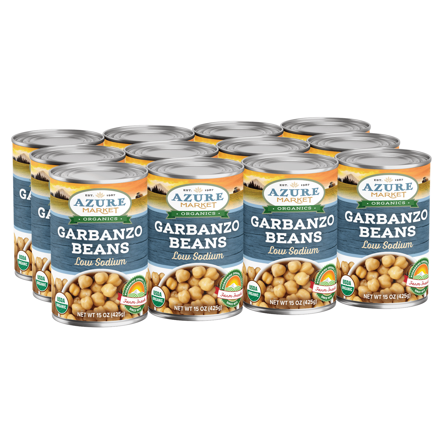 Garbanzo Beans, Low Sodium, Organic