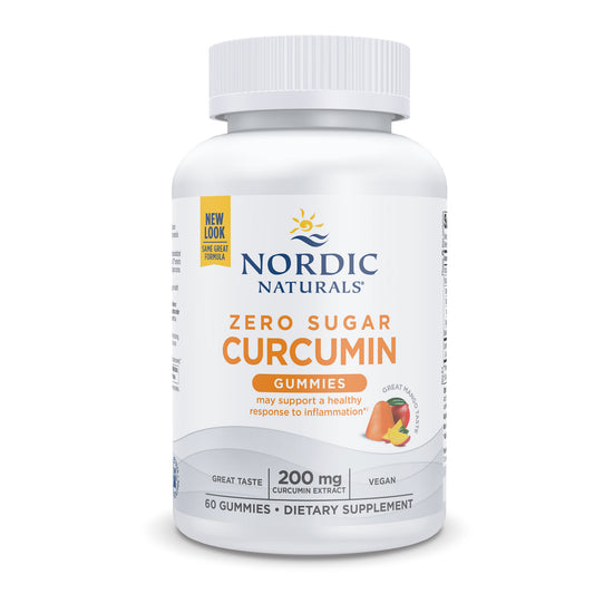 Curcumin Gummies, Mango, Zero Sugar