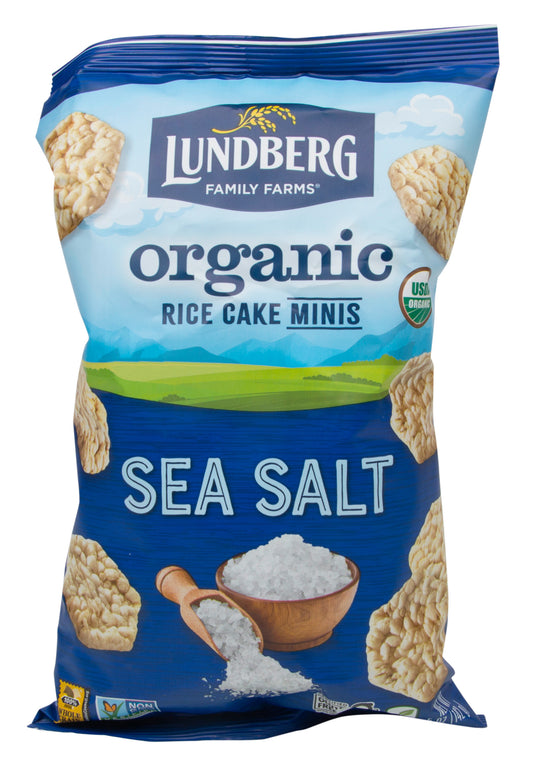 Mini Rice Cakes, Sea Salt, Organic