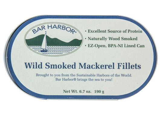 Wild Smoked Mackerel, Fillets