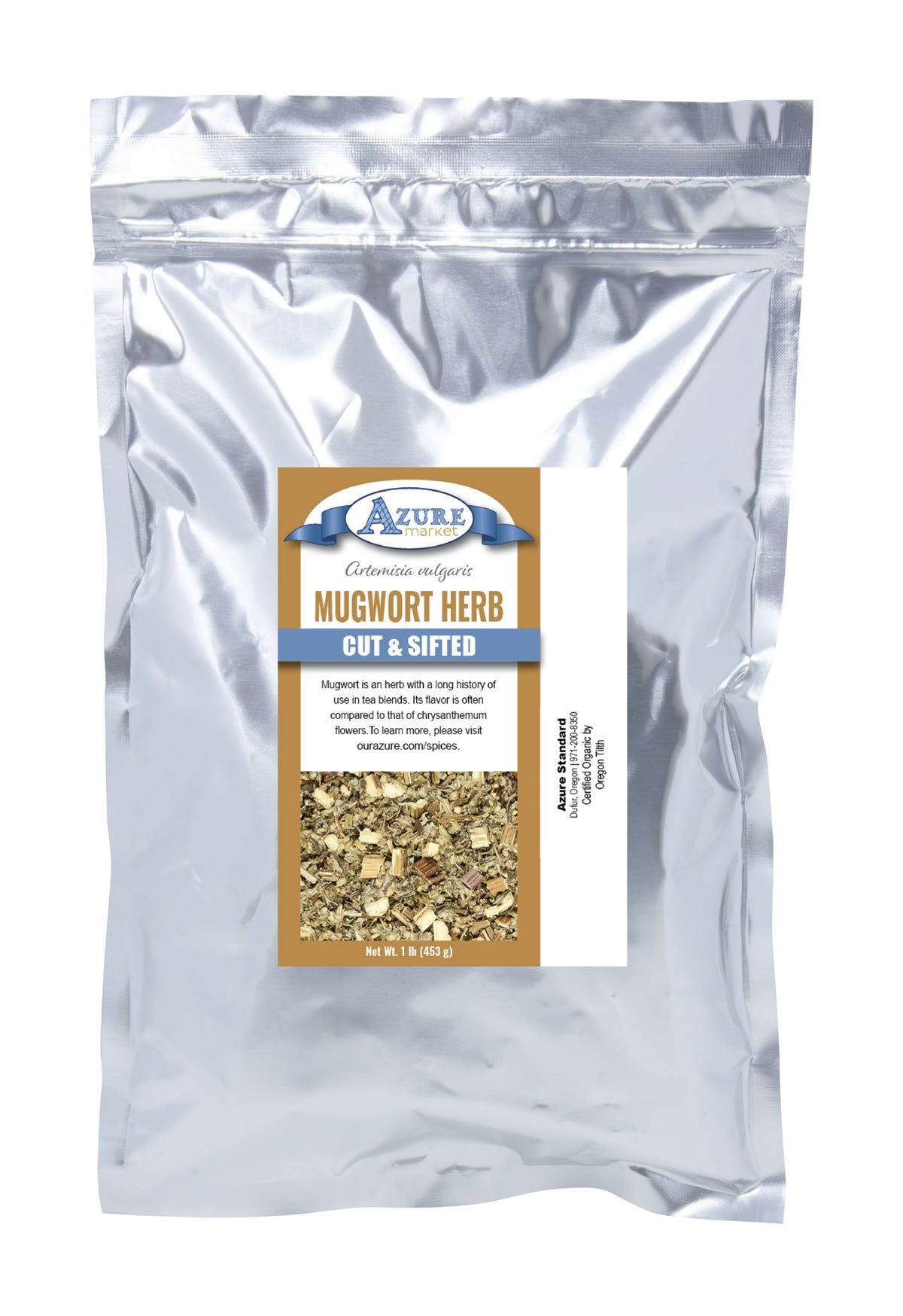 Mugwort Herb, Cut & Sifted