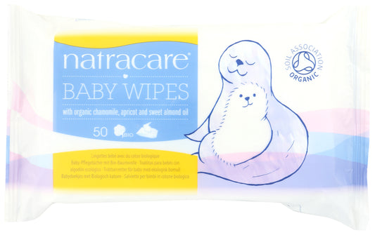 Baby Wipes, Cotton, Organic
