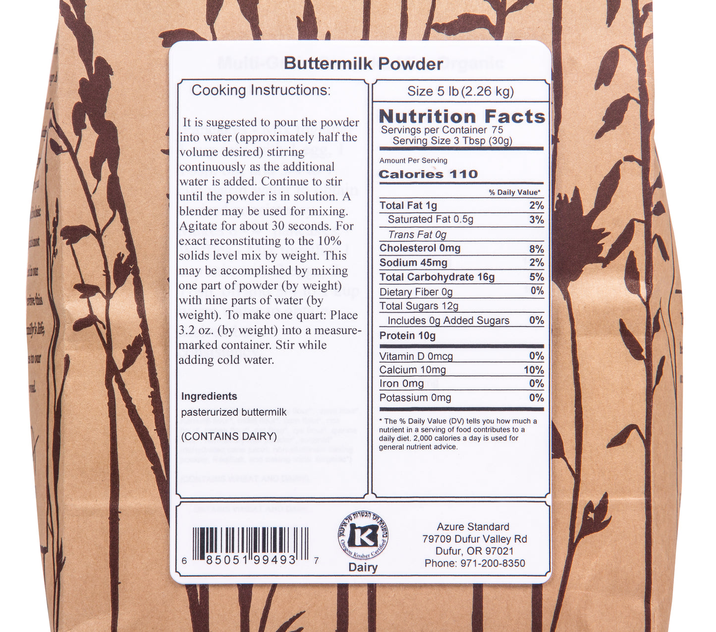 Buttermilk Powder
