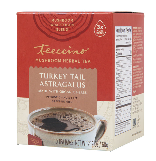 Turkey Tail Astragalus, Mushroom Herbal Tea