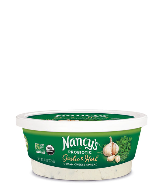 Cream Cheese Spread, Garlic & Herb, Organic