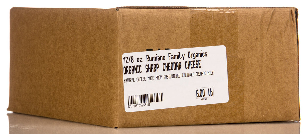Sharp Cheddar Cheese, Organic