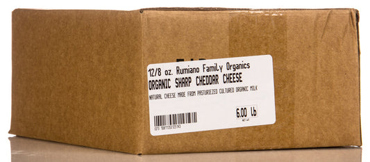 Sharp Cheddar Cheese, Organic