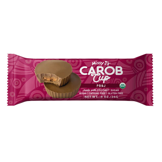 Carob Cup, Peanut Butter & Jelly, Organic
