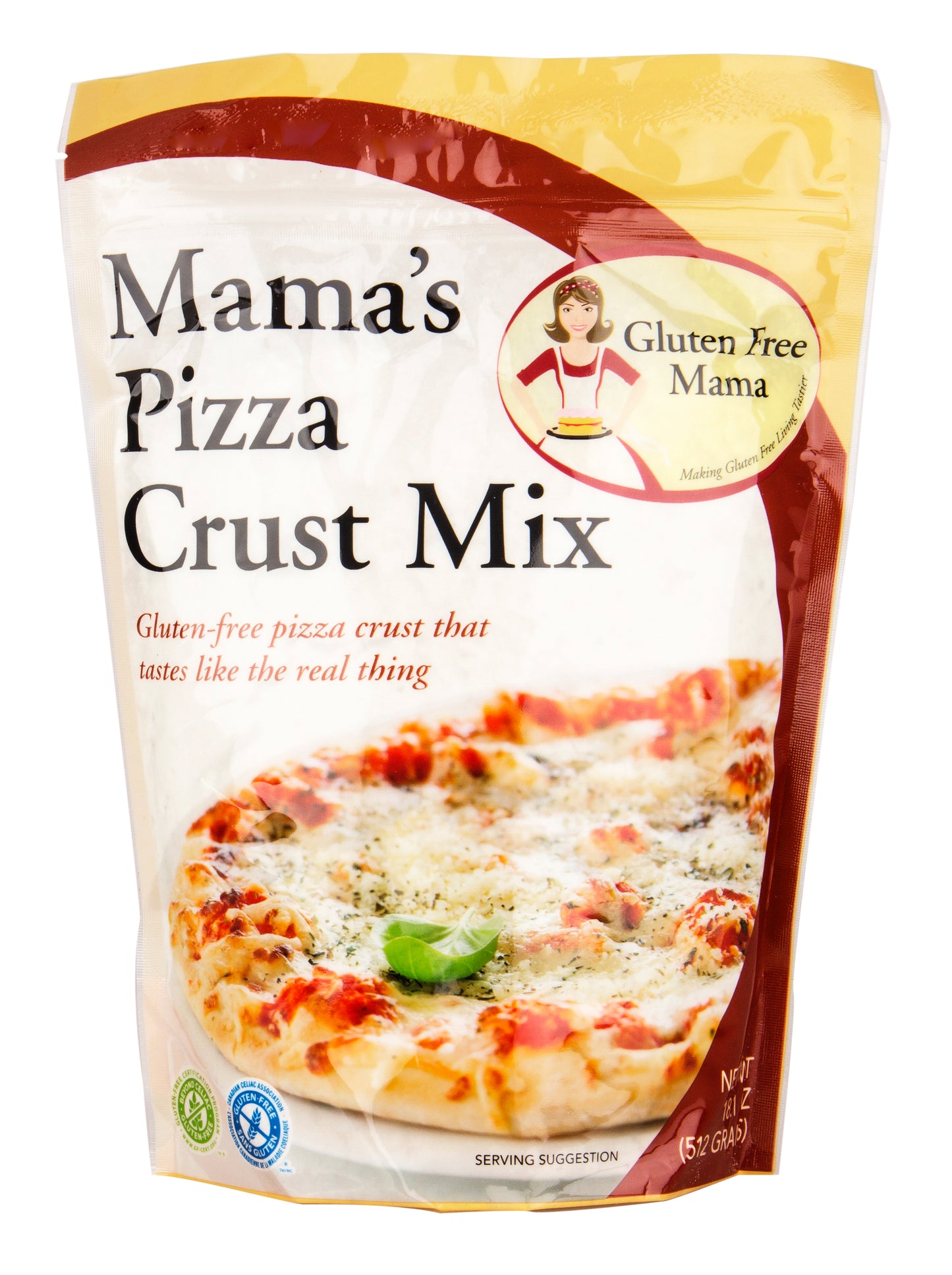 Mama's Pizza Crust Mix, Gluten Free