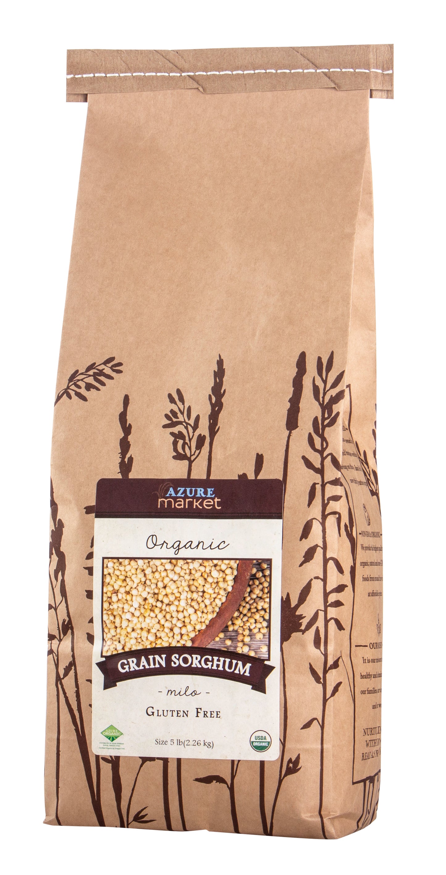 Grain Sorghum, Milo, Organic