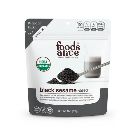 Black Sesame Seeds, Organic
